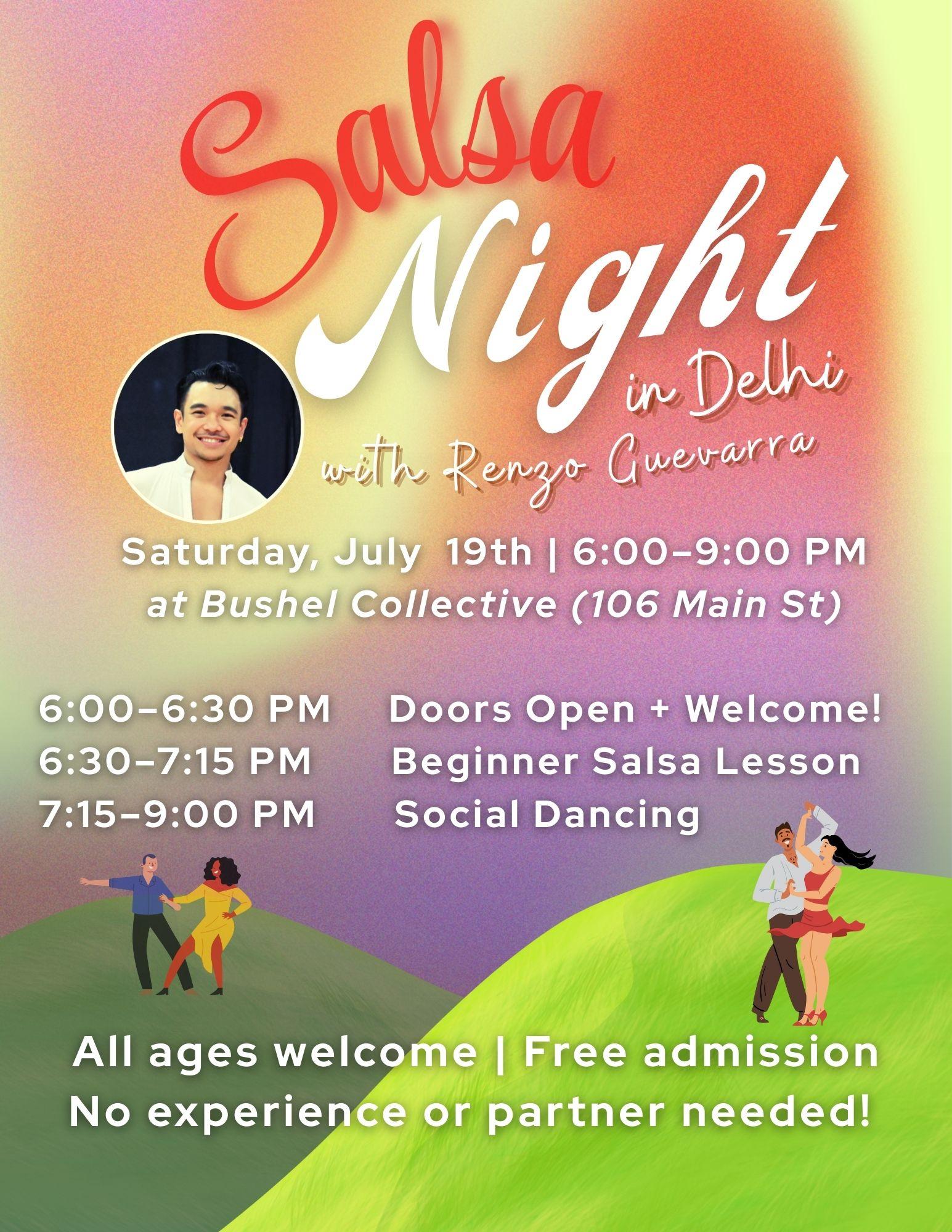Salsa Night in Delhi with Renzo Guevarra