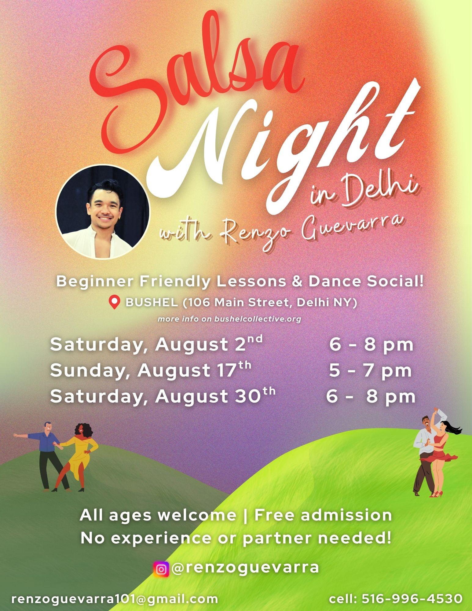 Salsa Night in Delhi with Renzo Guevarra